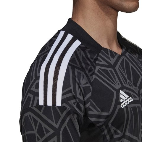 Adidas teamwear Koszulka bramkarska męska adidas Condivo 22 Jersey Long Sleeve czarna HB1615 Adidas teamwear Koszulka bramkarska męska adidas Condivo 22 Jersey Long Sleeve czarna HB1615