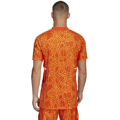 Adidas teamwear Koszulka męska Condivo 22 Goalkeeper Jersey Short Sleeve pomarańczowa HB1621 Adidas teamwear Koszulka męska Condivo 22 Goalkeeper Jersey Short Sleeve pomarańczowa HB1621