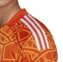 Adidas teamwear Koszulka męska Condivo 22 Goalkeeper Jersey Short Sleeve pomarańczowa HB1621