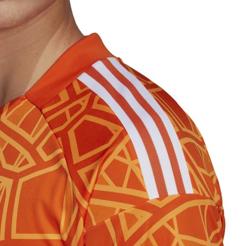 Adidas teamwear Koszulka męska Condivo 22 Goalkeeper Jersey Short Sleeve pomarańczowa HB1621 Adidas teamwear Koszulka męska Condivo 22 Goalkeeper Jersey Short Sleeve pomarańczowa HB1621