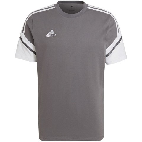 Adidas teamwear Koszulka męska adidas Condivo 22 Tee szaro-biała HD2316