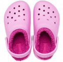 Crocs Chodaki dla dzieci Crocs Lined Clog różowe 207009 6SW