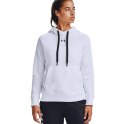 Under Armour Bluza damska Under Armour Rival Fleece HB Hoodie biała 1356317 100