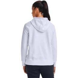 Under Armour Bluza damska Under Armour Rival Fleece HB Hoodie biała 1356317 100