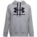 Under Armour Bluza damska Under Armour Rival Fleece Logo Hoodie szara 1356318 035