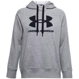 Under Armour Bluza damska Under Armour Rival Fleece Logo Hoodie szara 1356318 035