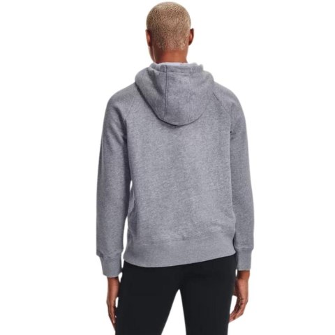 Under Armour Bluza damska Under Armour Rival Fleece Logo Hoodie szara 1356318 035 Under Armour Bluza damska Under Armour Rival Fleece Logo Hoodie szara 1356318 035