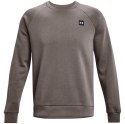 Under Armour Bluza męska Under Armour Rival Fleece Crew brązowa 1357096 176