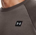 Under Armour Bluza męska Under Armour Rival Fleece Crew brązowa 1357096 176