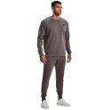 Under Armour Bluza męska Under Armour Rival Fleece Crew brązowa 1357096 176