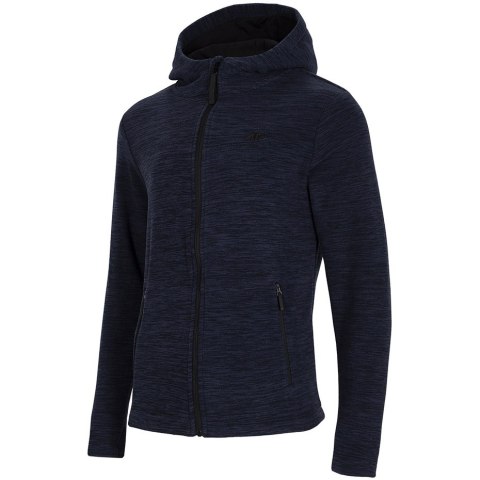 4F Bluza męska polarowa 4F ciemny granat melanż H4Z22 PLM351 30M 4F Bluza męska polarowa 4F ciemny granat melanż H4Z22 PLM351 30M