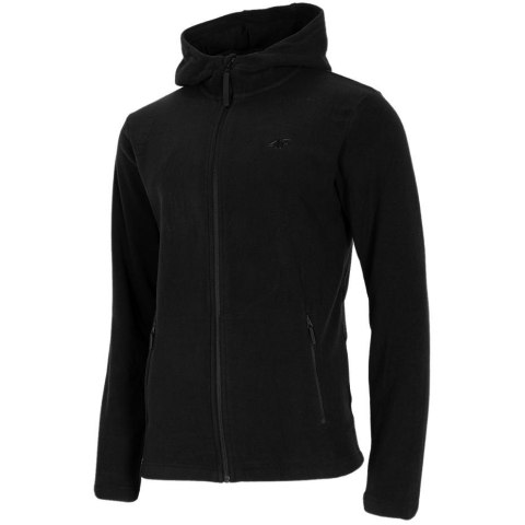 4F Bluza męska polarowa 4F głęboka czerń H4Z22 PLM351 20S 4F Bluza męska polarowa 4F głęboka czerń H4Z22 PLM351 20S