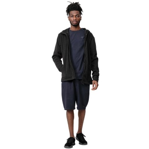 4F Bluza męska polarowa 4F głęboka czerń H4Z22 PLM351 20S 4F Bluza męska polarowa 4F głęboka czerń H4Z22 PLM351 20S
