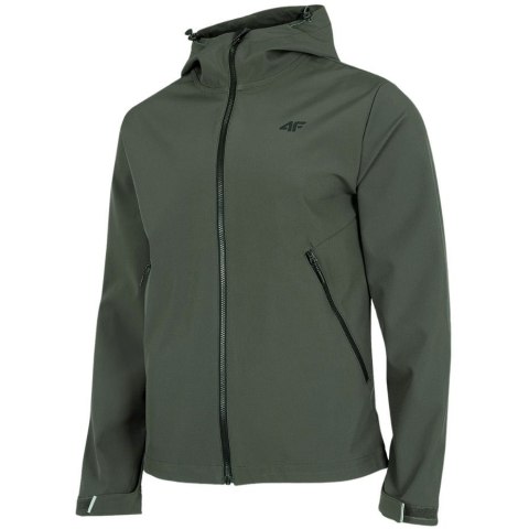 4F Kurtka męska 4F softshell oliwkowa H4Z22 SFM001 44S