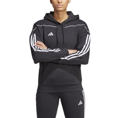 Adidas Bluza damska adidas Tiro 23 League Sweat Hoodie czarna HS3603 Adidas Bluza damska adidas Tiro 23 League Sweat Hoodie czarna HS3603