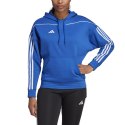 Adidas Bluza damska adidas Tiro 23 League Sweat Hoodie niebieska IC7851 Adidas Bluza damska adidas Tiro 23 League Sweat Hoodie niebieska IC7851