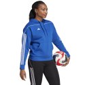 Adidas Bluza damska adidas Tiro 23 League Sweat Hoodie niebieska IC7851 Adidas Bluza damska adidas Tiro 23 League Sweat Hoodie niebieska IC7851