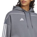 Adidas Bluza damska adidas Tiro 23 League Sweat Hoodie szara HZ3013