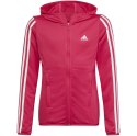 Adidas Bluza dla dzieci adidas Designed 2 Move 3-Stripes Hoodie Full Zip różowa HM4485