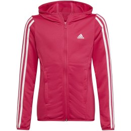 Adidas Bluza dla dzieci adidas Designed 2 Move 3-Stripes Hoodie Full Zip różowa HM4485