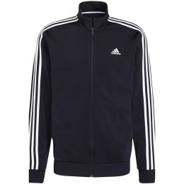 Adidas Bluza męska adidas Primegreen Essentials Warm-Up 3-Stripes granatowa H46100