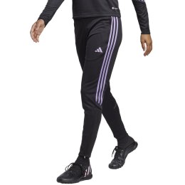 Adidas Spodnie damskie adidas Tiro 23 Club Training czarno-fioletowe IC1601