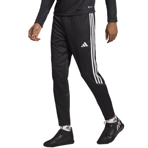 Adidas Spodnie męskie adidas Tiro 23 Club Training Tracksuit Bottoms czarno-białe HS3619