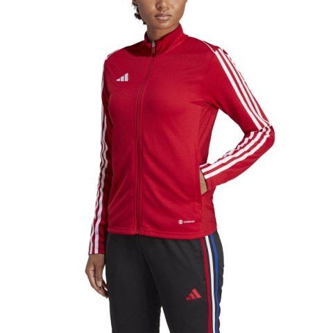 Adidas teamwear Bluza damska adidas Tiro 23 League Training czerwona HS3512 Adidas teamwear Bluza damska adidas Tiro 23 League Training czerwona HS3512