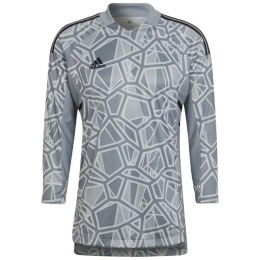 Adidas teamwear Koszulka bramkarska męska adidas Condivo 22 Goalkeeper Jersey Long Slevee szara HB1614