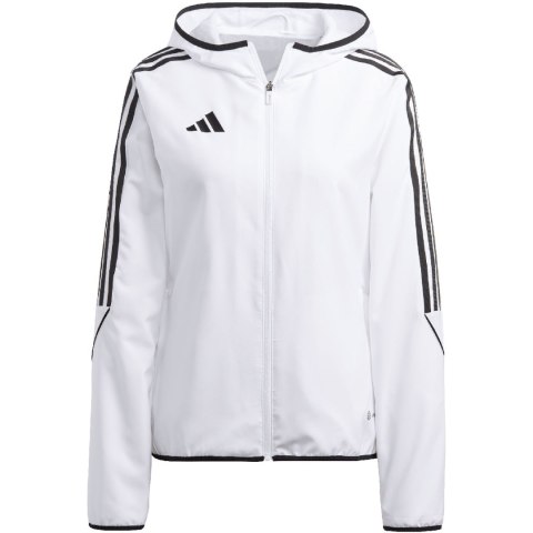 Adidas teamwear Kurtka damska adidas Tiro 23 League Windbreaker biała IA1631