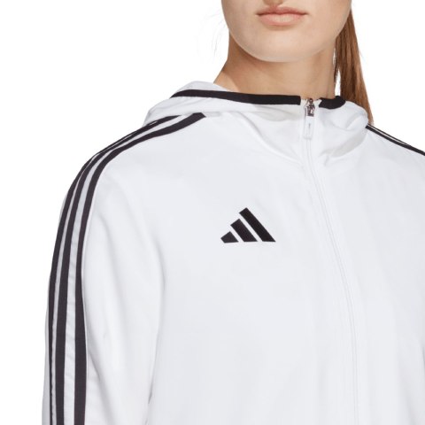 Adidas teamwear Kurtka damska adidas Tiro 23 League Windbreaker biała IA1631 Adidas teamwear Kurtka damska adidas Tiro 23 League Windbreaker biała IA1631
