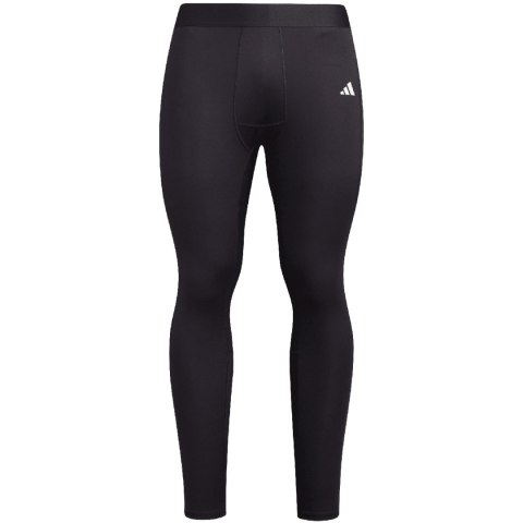 Adidas teamwear Legginsy męskie adidas Techfit Long Tight czarne HP0585