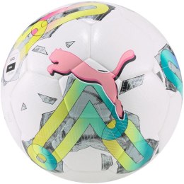 Puma Piłka nożna Puma Orbita 4 HYB FIFA Basic biało-zielono-różowa 83781 01