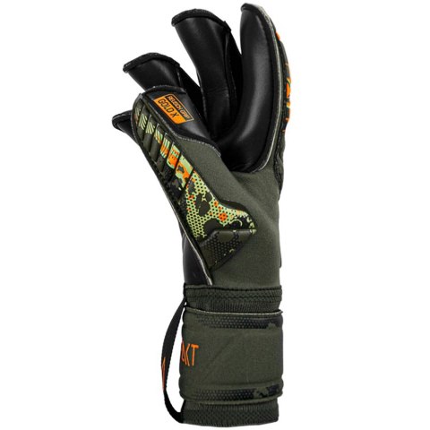 Reusch Rękawice bramkarskie Reusch Attrakt Gold X Evolution Cut czarno-pomarańczowe 5370064 5555 Reusch Rękawice bramkarskie Reusch Attrakt Gold X Evolution Cut czarno-pomarańczowe 5370064 5555