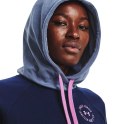 Under Armour Bluza damska Under Armour Rival Fleece CB Hoodie granatowa 1373031 410