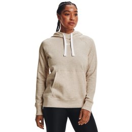 Under Armour Bluza damska Under Armour Rival Fleece HB Hoodie beżowa 1356317 783