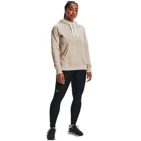 Under Armour Bluza damska Under Armour Rival Fleece HB Hoodie beżowa 1356317 783 Under Armour Bluza damska Under Armour Rival Fleece HB Hoodie beżowa 1356317 783