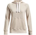 Under Armour Bluza damska Under Armour Rival Fleece HB Hoodie beżowa 1356317 783