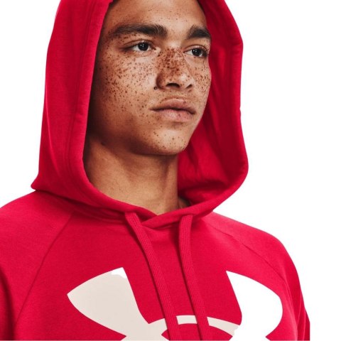 Under Armour Bluza męska Under Armour Rival Fleece Big Logo HD czerwona 1357093 600 Under Armour Bluza męska Under Armour Rival Fleece Big Logo HD czerwona 1357093 600