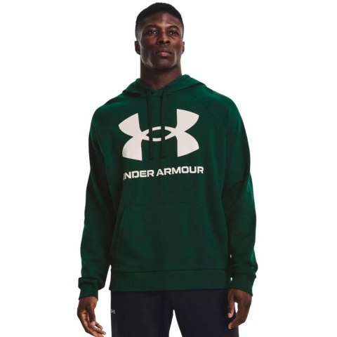 Under Armour Bluza męska Under Armour Rival Fleece Big Logo HD zielona 1357093 330 Under Armour Bluza męska Under Armour Rival Fleece Big Logo HD zielona 1357093 330