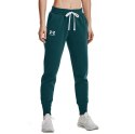 Under Armour Spodnie damskie Under Armour Rival Fleece Joggers zielone 1356416 716 Under Armour Spodnie damskie Under Armour Rival Fleece Joggers zielone 1356416 716