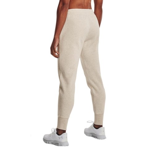 Under Armour Spodnie damskie Under Armour Rival Fleece kremowe 1356416 783 Under Armour Spodnie damskie Under Armour Rival Fleece kremowe 1356416 783