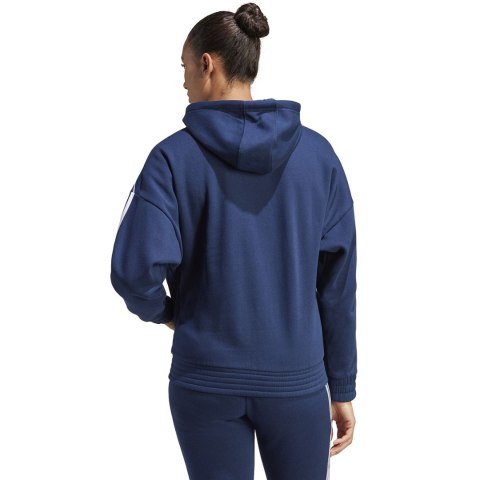 Adidas Bluza damska adidas Tiro 23 League Sweat Hoodie granatowo-biała HS3602 Adidas Bluza damska adidas Tiro 23 League Sweat Hoodie granatowo-biała HS3602