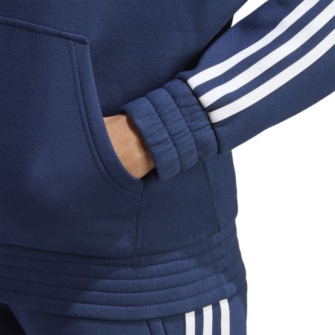 Adidas Bluza damska adidas Tiro 23 League Sweat Hoodie granatowo-biała HS3602 Adidas Bluza damska adidas Tiro 23 League Sweat Hoodie granatowo-biała HS3602
