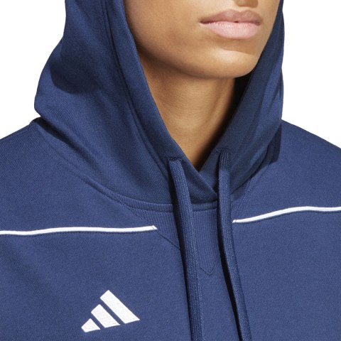Adidas Bluza damska adidas Tiro 23 League Sweat Hoodie granatowo-biała HS3602 Adidas Bluza damska adidas Tiro 23 League Sweat Hoodie granatowo-biała HS3602