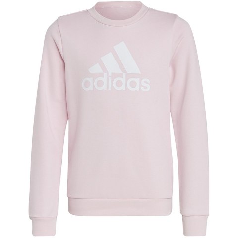 Adidas Bluza dla dzieci adidas Essentials Big Logo Sweatshirt różowa IC6119 Adidas Bluza dla dzieci adidas Essentials Big Logo Sweatshirt różowa IC6119