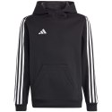 Adidas Bluza dla dzieci adidas Tiro 23 League Sweat Hoodie czarno-biała HS3606