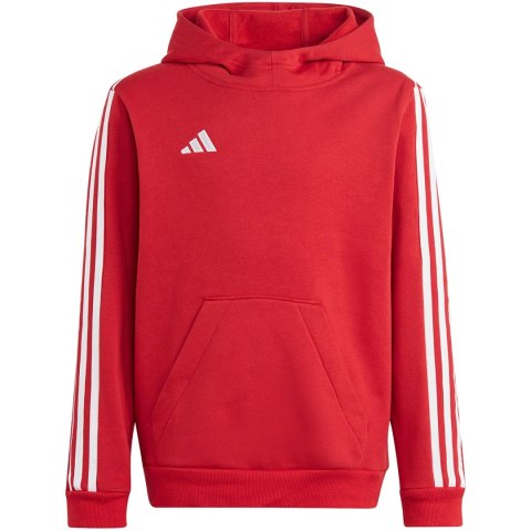 Adidas Bluza dla dzieci adidas Tiro 23 League Sweat Hoodie czerwono-biała HS3607