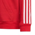 Adidas Bluza dla dzieci adidas Tiro 23 League Sweat Hoodie czerwono-biała HS3607