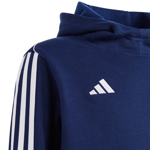 Adidas Bluza dla dzieci adidas Tiro 23 League Sweat Hoodie granatowo-biała HS3605 Adidas Bluza dla dzieci adidas Tiro 23 League Sweat Hoodie granatowo-biała HS3605